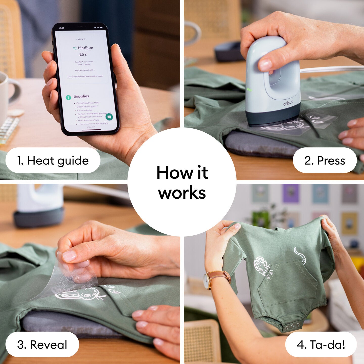 Cricut EasyPress Mini™ LT, Blue - PreOrder