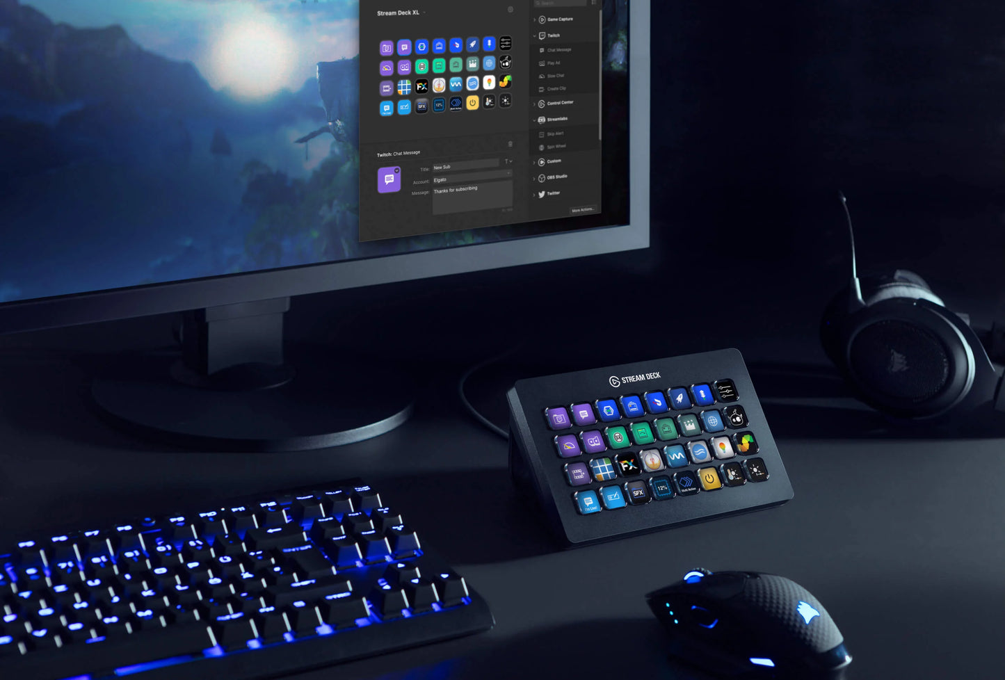 Elgato Stream Deck XL 直播控制台